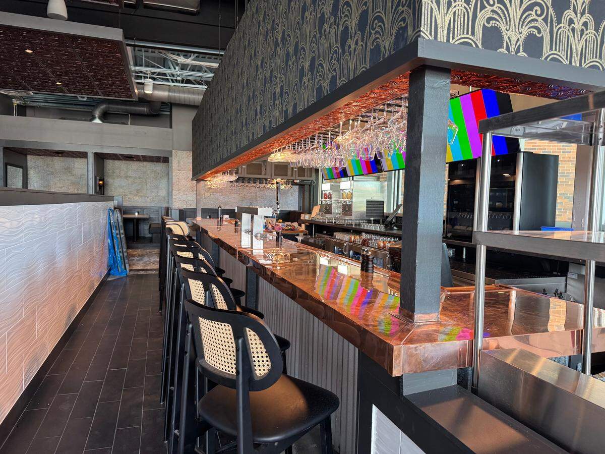 Todd’s Creole Kitchen has a copper bar.