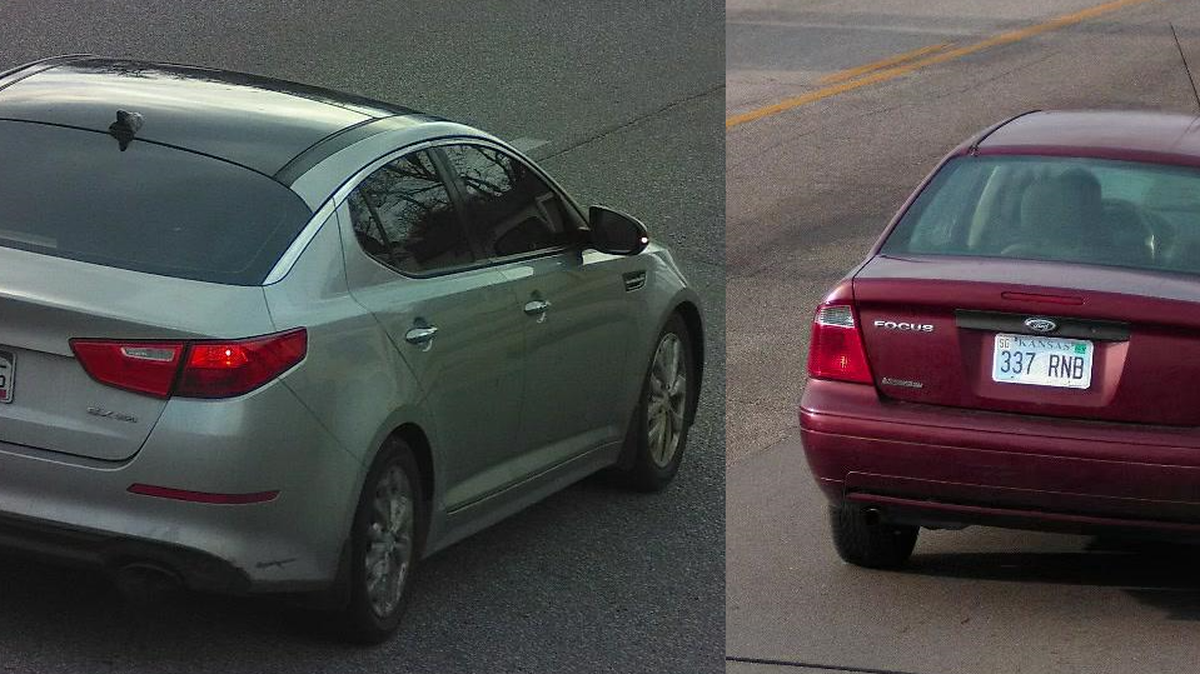 Police are asking for tips for the drivers or these vehicles that were involved in a wreck with a pedestrian Thursday in north Wichita. The pedestrian was critically injured.