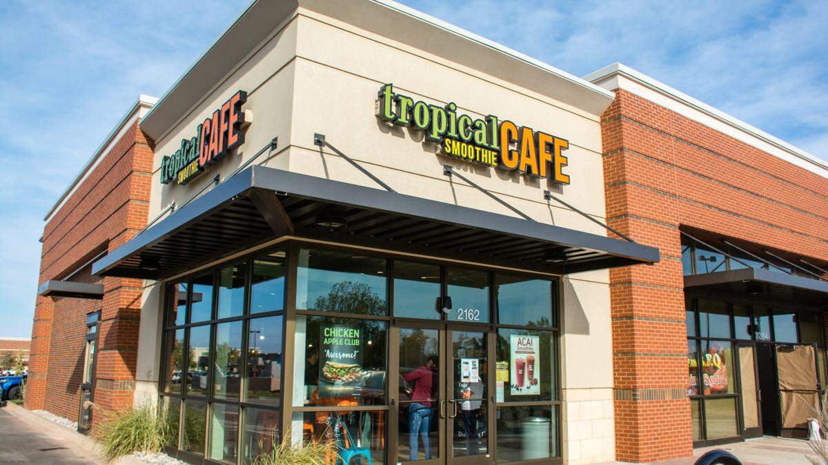 Wichita’s first Tropical Smoothie Cafe is set to open next month on Maize Road.