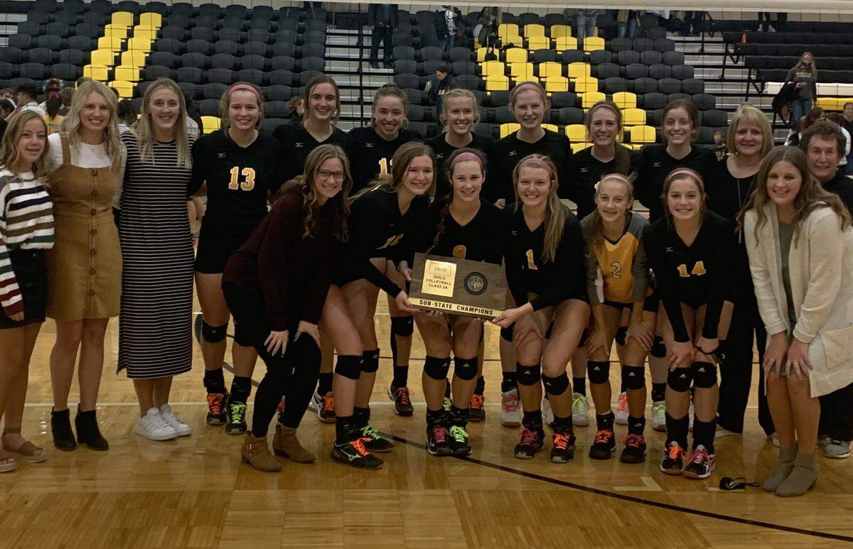 The Garden Plain volleyball team won a Class 2A sub-state championship on Saturday and will host Hillsboro on Tuesday in the Class 2A quarterfinals.