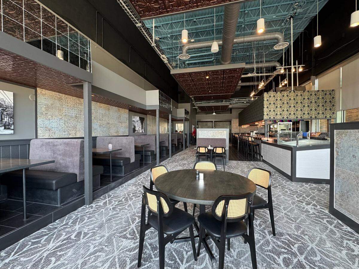 A view of the renovated space that will be home to Todd’s Creole Kitchen