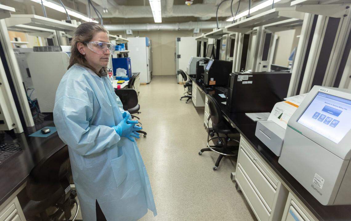 Chelsie Van Sciver is the DNA analyst who in Dover, Delaware, made the actual DNA link between Emil Kapaun’s DNA skeletal sample and his brother’s reference sample.