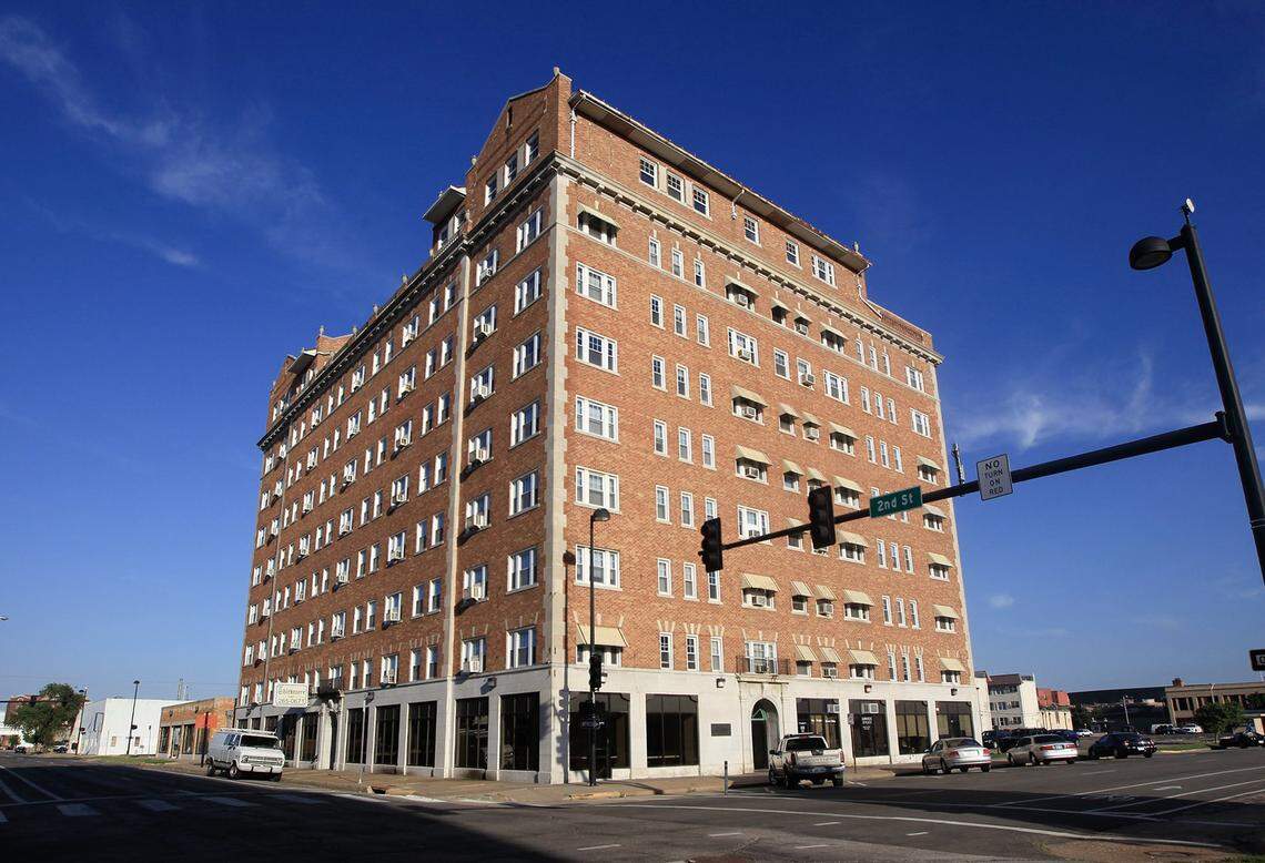 The Shirkmere Apartments as they looked in 2016.