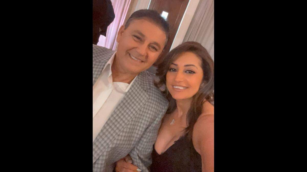 Hani Sami Stefan and his wife, Rana.