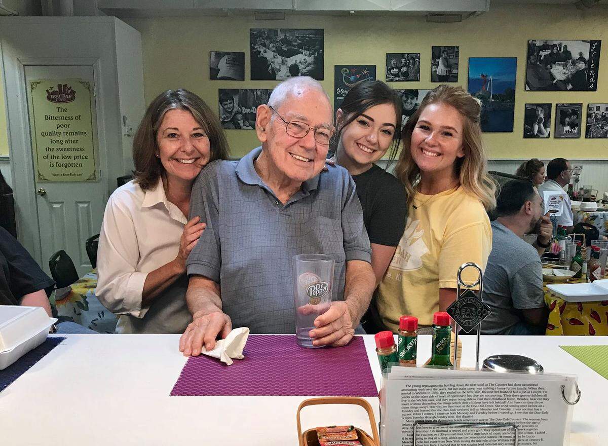 The late Richard Holmes was one of the Doo-Dah Diner regulars who became like family to the owners.