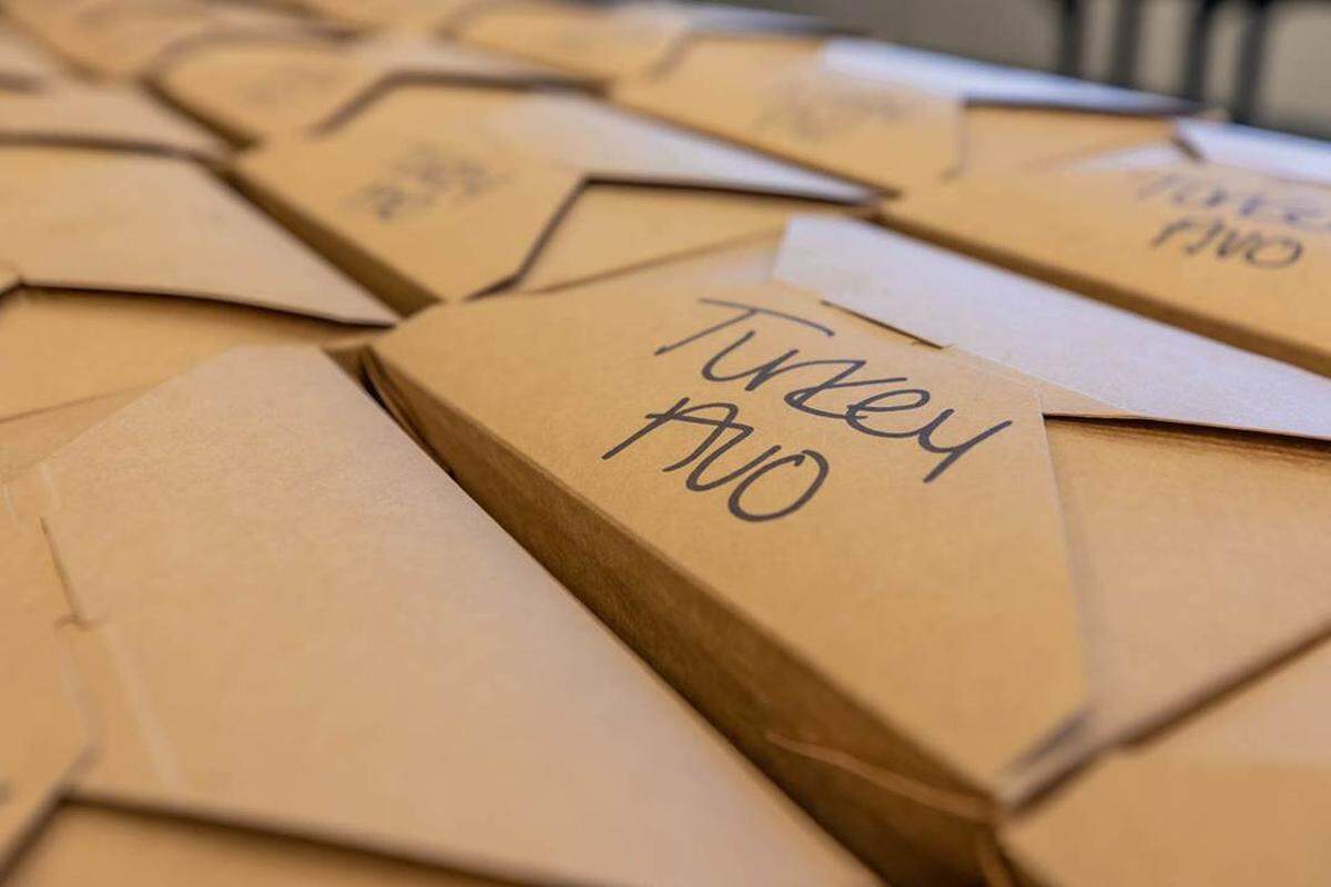 Fidelity Bank president Aaron Bastian decided he could thank his employees and give local restaurants a boost at the same time. He bought lunch every work day in June for his staff of 150.