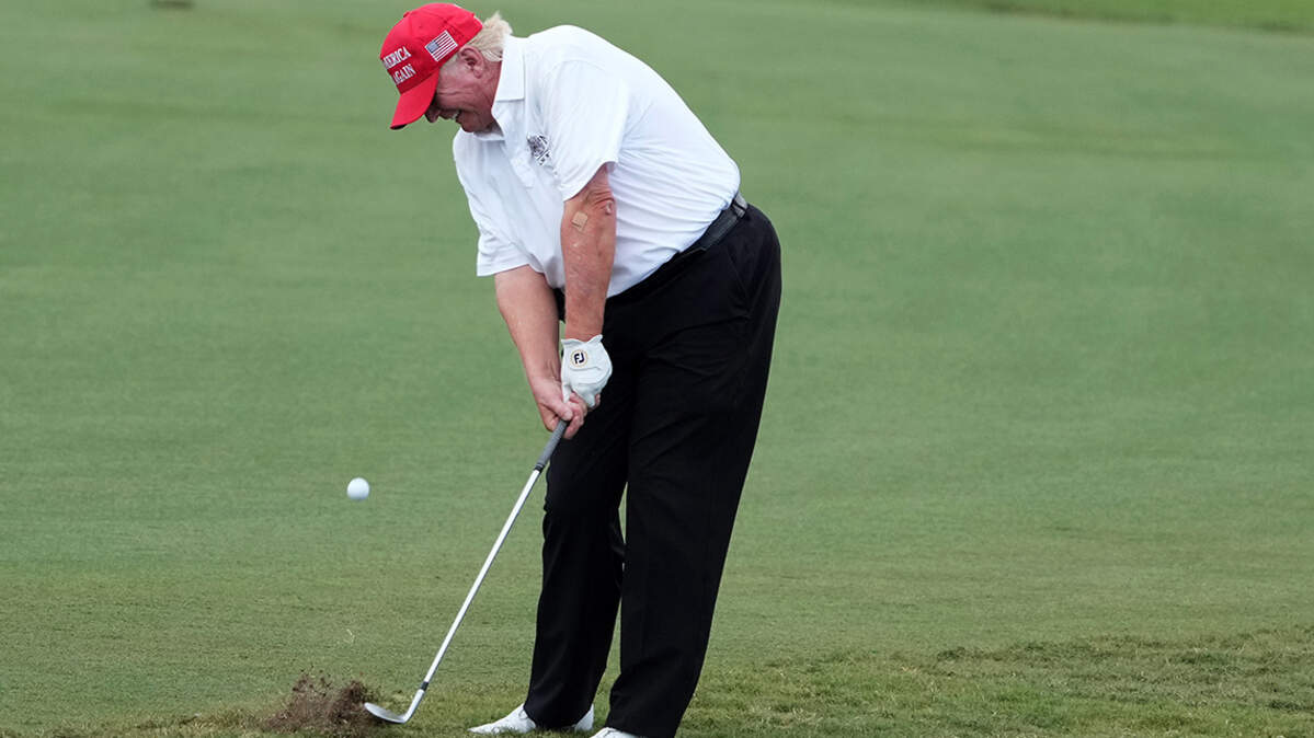 If Donald Trump were as good on the links as he says he is, he’d be on the LIV tour, not running for president.