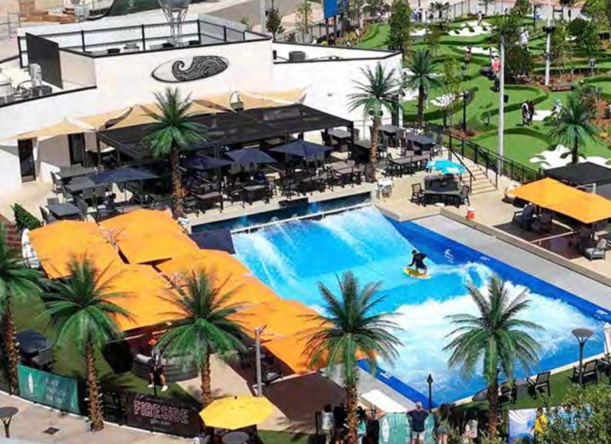 A stationary surf concept is one of the sports features that Family Destination Development wants to bring to Ignite at K-96 within the K-96 and Greenwich STAR bond district.