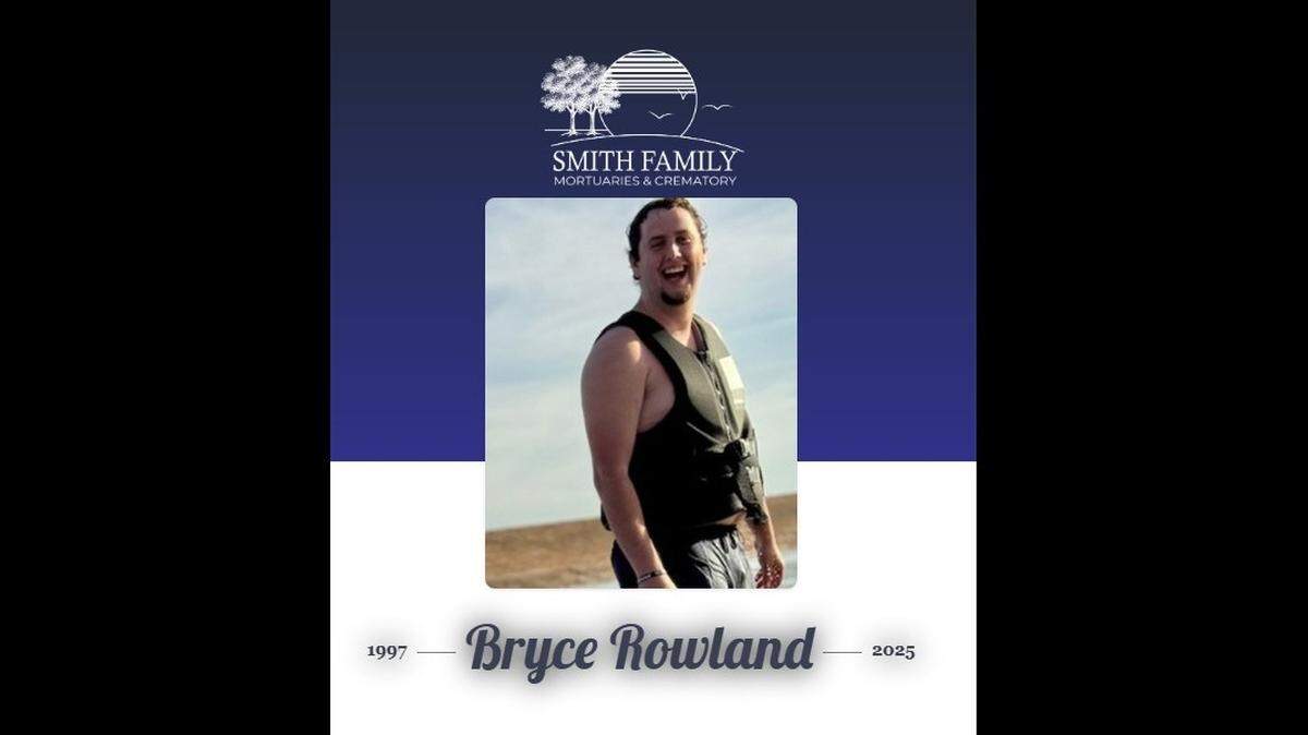 Bryce Rowland, 27, of Wichita was killed in a collision on Oct. 17, 2025.