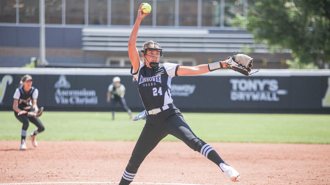 Kansas high school state softball scores: Goddard Eisenhower moving on in 5A bracket