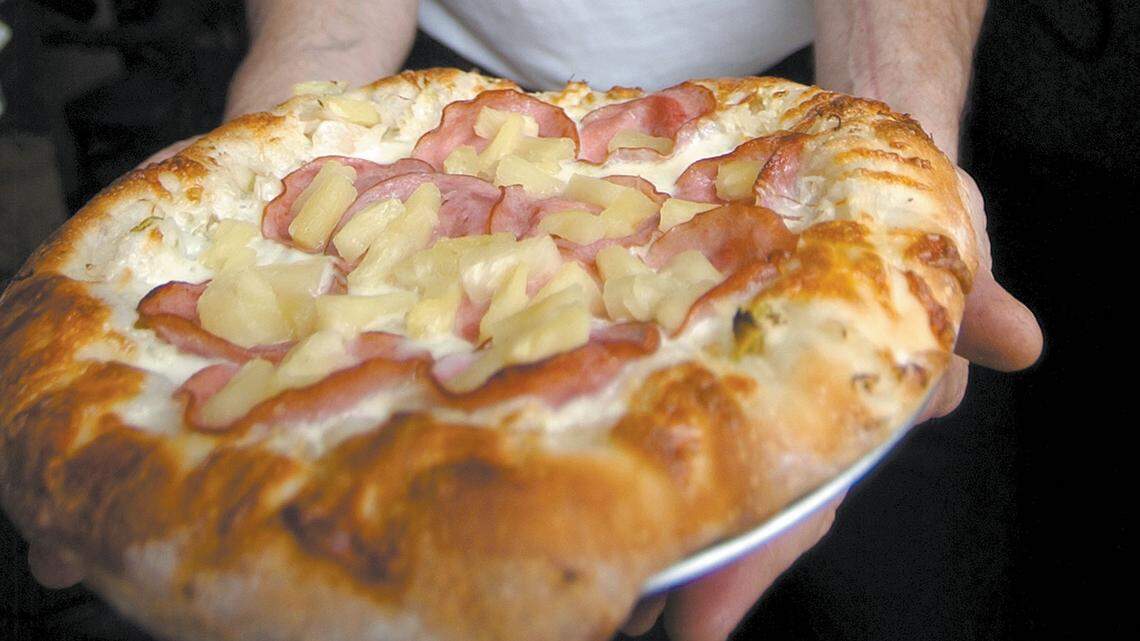 Although he thinks that pineapple belongs anywhere but on pizza, Piatto owner Robert McMullin is giving in for National Pizza Party Day.