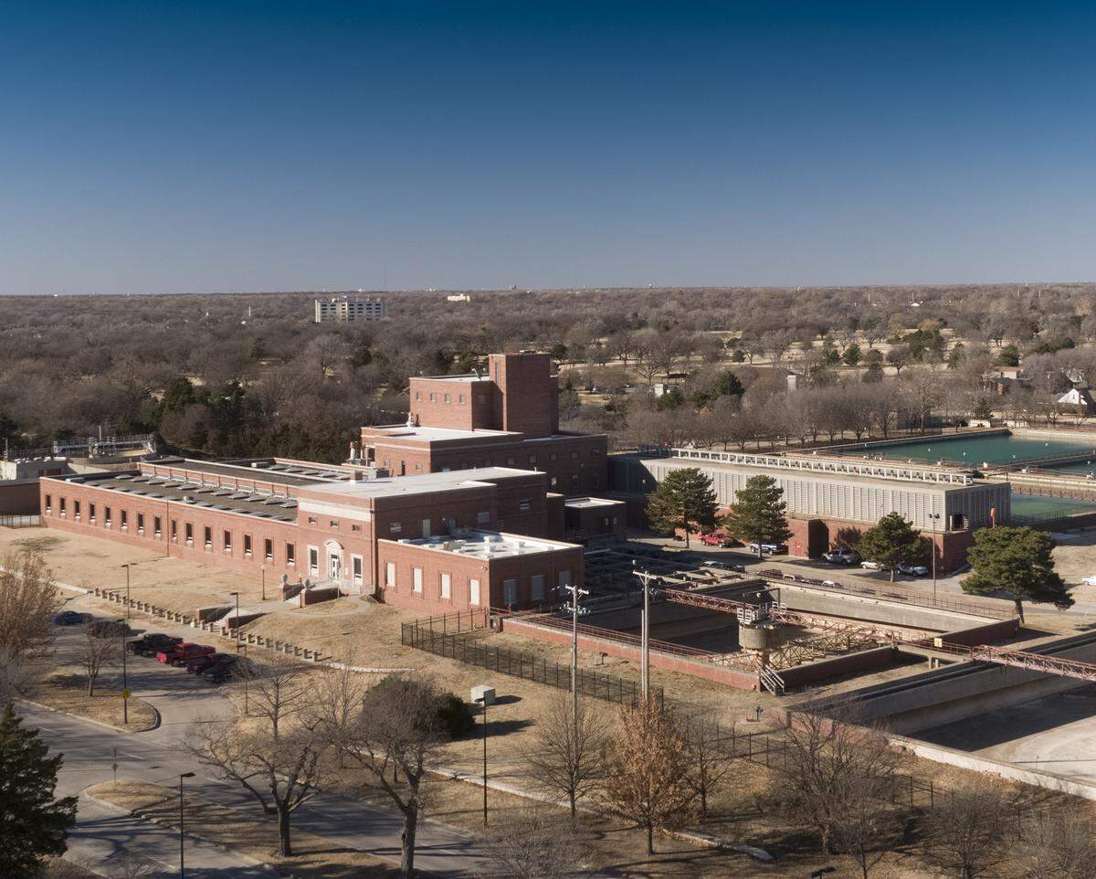 City of Wichita water treatment facility (January 8, 2019)