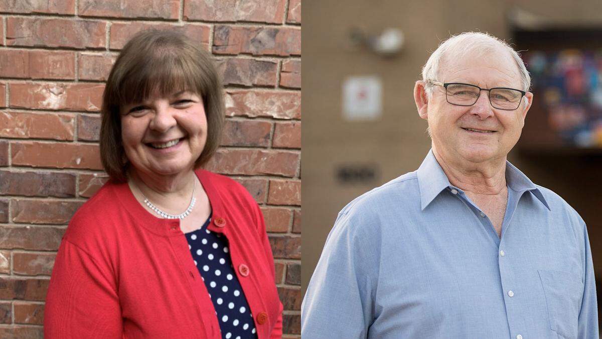 Sandy Pickert and Chuck Schmidt