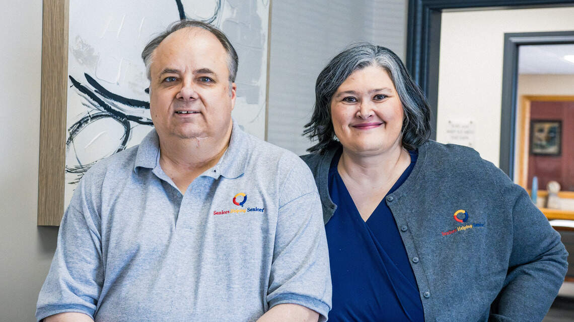 Seniors Helping Seniors. It’s in the Wichita business’s name.