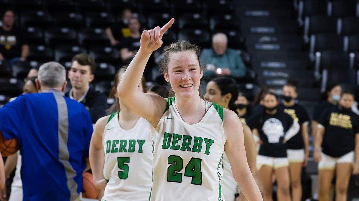 Derby senior Addy Brown was named the Player of the Year in Kansas for the 2022-23 season.