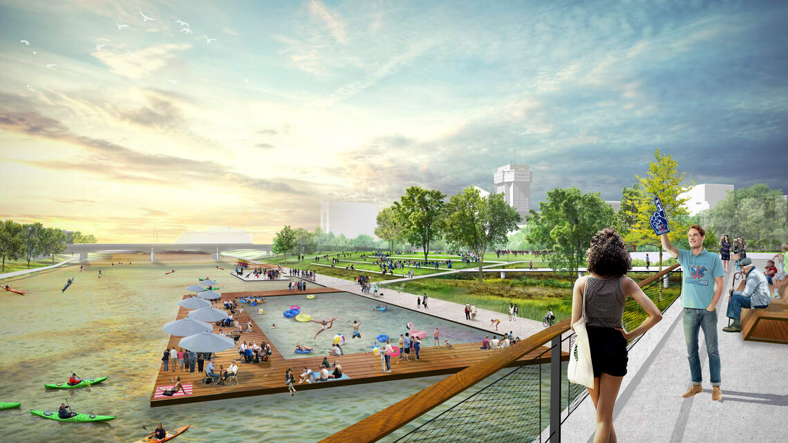 Is the proposed Ark River swimming hole for real? It’s more about a ‘froggy leap.’