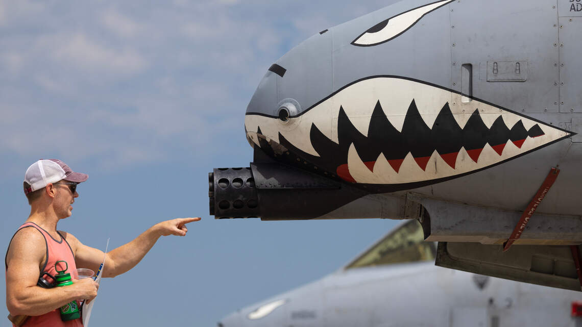See photos from the Frontiers in Flight air show at McConnell AFB in Wichita