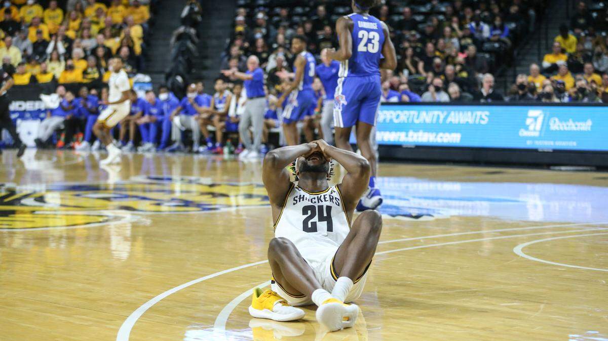 Morris Udeze and the Wichita State men’s basketball team are facing adversity once again this season entering Saturday’s road game at Houston.