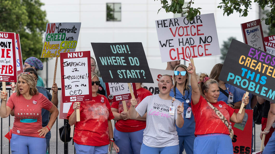 Ascension nurses in Wichita announce second strike amid contract negotiations