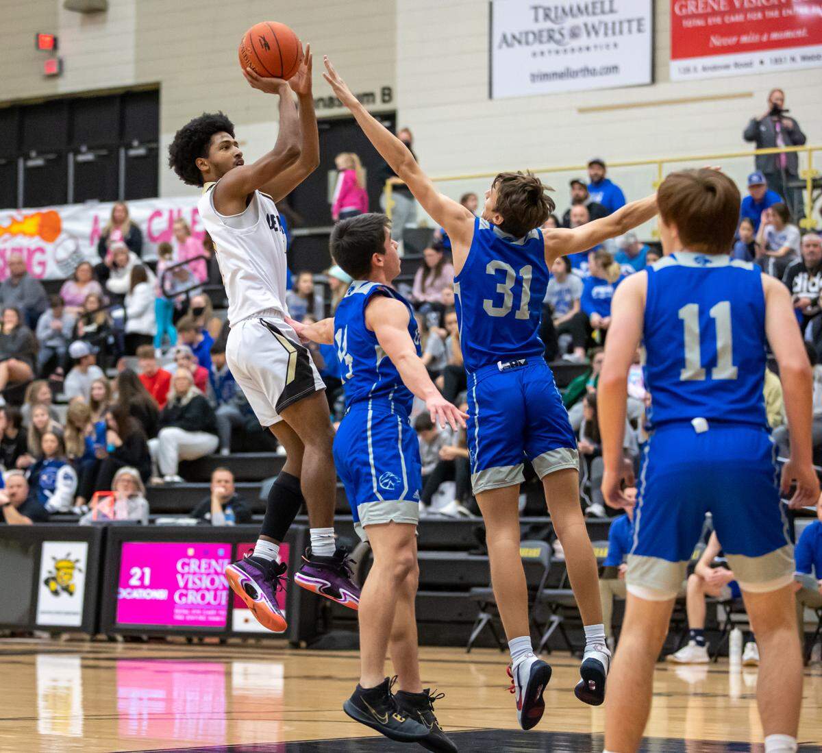 Andover Central’s Kobe Smith has helped lead the Jaguars to the top spot in the AV-CTL Division 2 league standings.