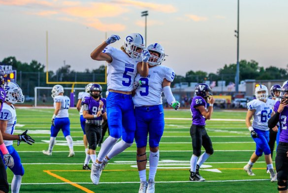 Goddard junior tight end Blake Mitchell is one to watch in the state sectional against Wellington.