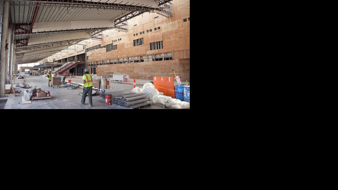 Wichita Mid-Continent Airport’s new terminal could feature a food court with a Dunkin’ Donuts, Chick-fil-A and a branch of the local River City Brewing Co.

