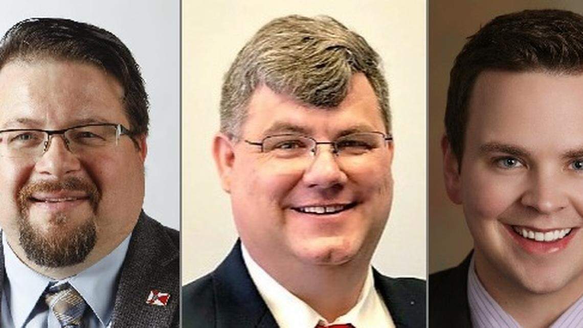 From left to right: James Clendenin, Michael Capps and Michael O’Donnell