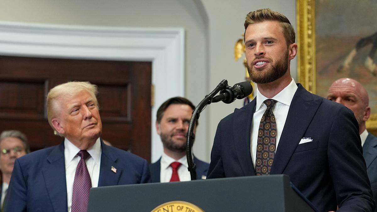 Kansas City kicker Harrison Butker’s political action committee flops, but he gets an appointment to a White House fitness panel.