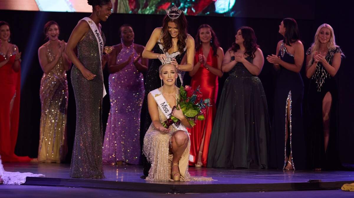 Courtney Wages was crowned Miss Kansas on June 10, 2023.