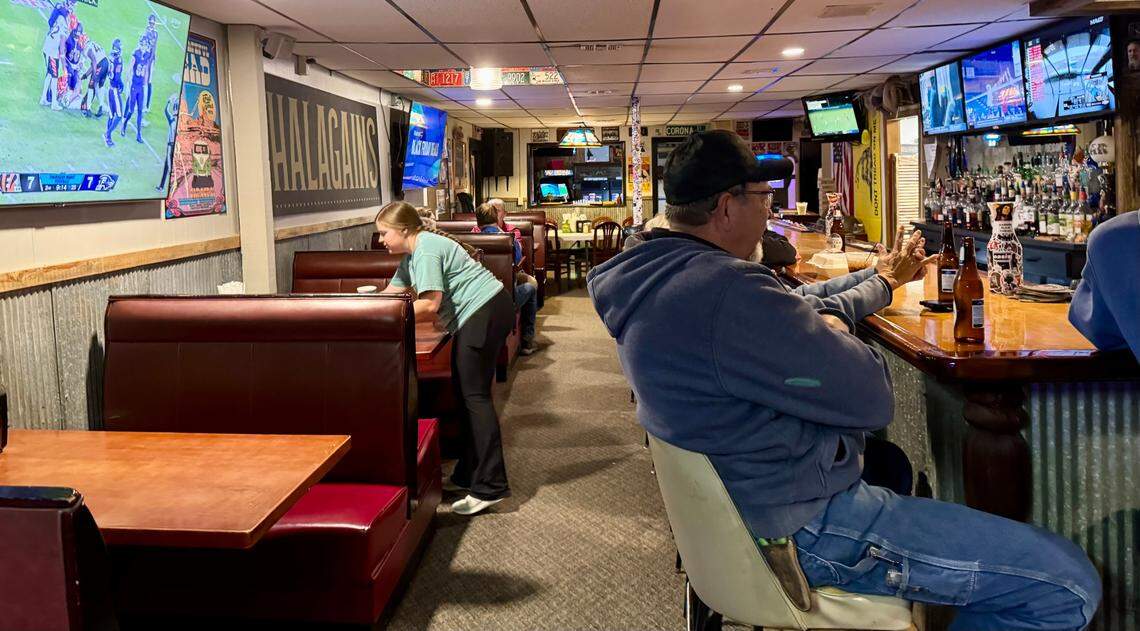 Halagains operates out of a longtime bar and grill space on Main Street in Garden Plain.