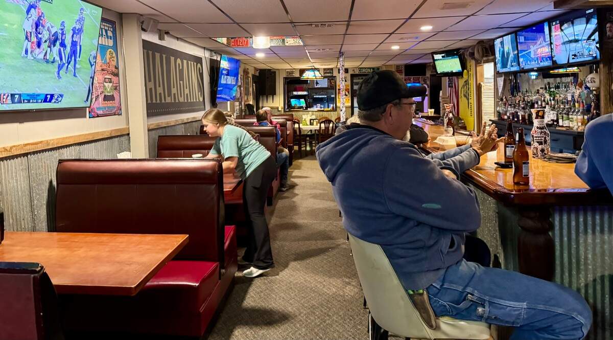 Halagains operates out of a longtime bar and grill space on Main Street in Garden Plain.