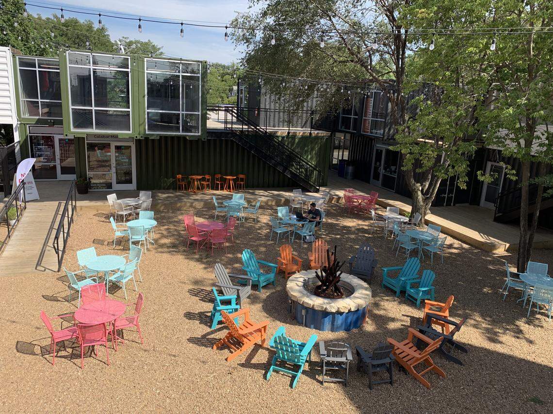 People will be able to drink beer and listen to polka music in the courtyard at Revolutsia during Prost’s big Okoberfest later this month.