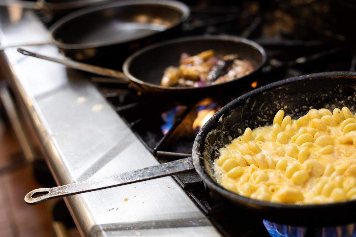Georges French Bistro makes even mac and cheese taste a little fancier.
