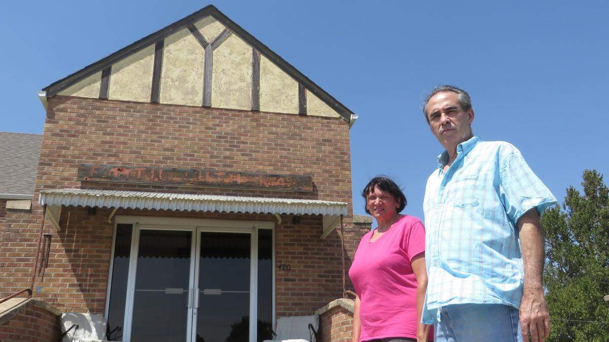 The City Council of St. John is scheduled to decide Monday whether Dorothy Tobe and Mike Rosseau can move into this former church, which they purchased to renovate into a home.