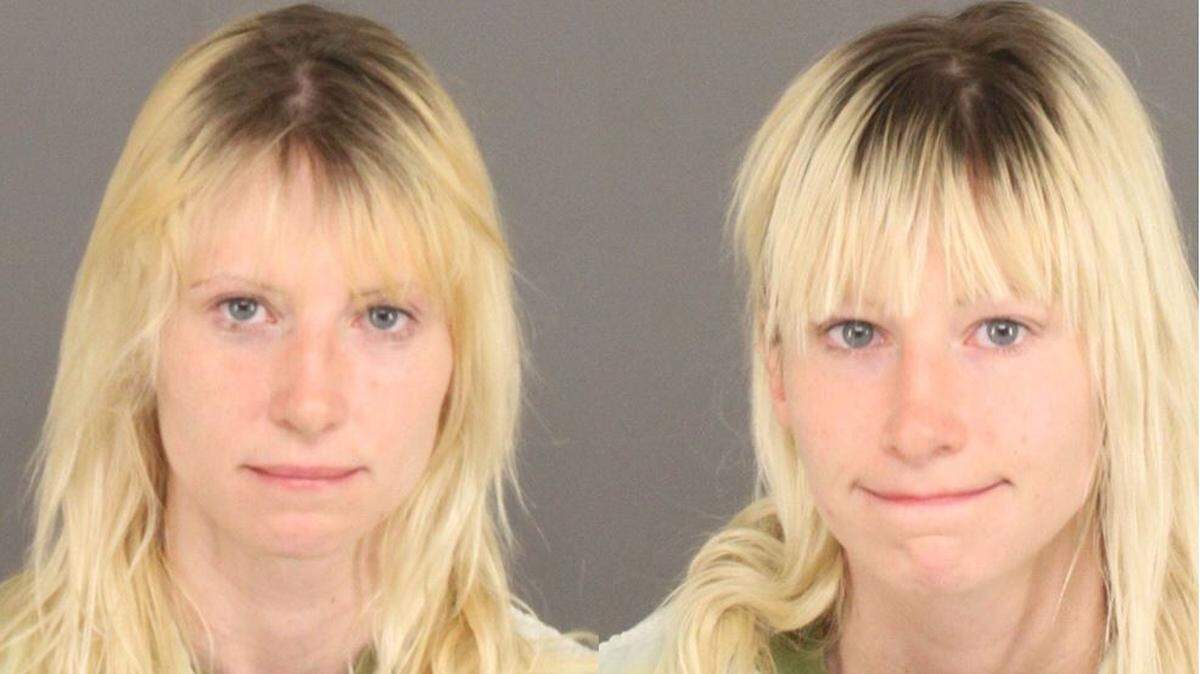Natasha and Shala Fross, both 26, were arrested after attacking their Hispanic neighbors and yelling racist insults at the Commerce City, Colorado, family, police say.