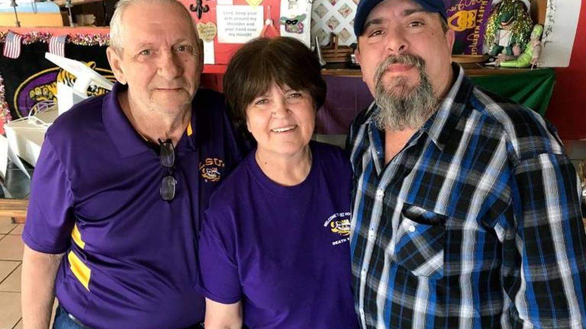 Tim Granger, right, is planning to open Wichita’s second Da Chicken Shak & More just after the first of the year. He and his parents, Chris, left, and Patty, center, have been int he restaurant business in Wichita since 2005.