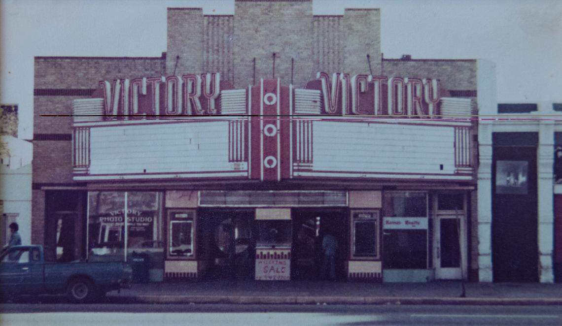 The Victory Theater operated at 607 E. Douglas from 1939 until it was torn down in 1977 to make way for Naftzger Park.