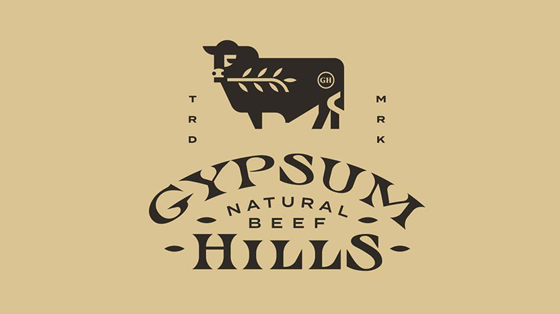 Toni Gaston, a new Gardner Design partner, handled this branding and related services for Gypsum Hills Natural Ranch and Beef.