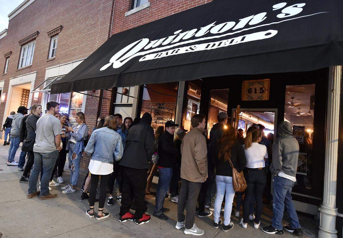 Quentin’s was a popular bar and deli that operated at 615 Massachusetts St. in Lawrence from 1991 until 2020.