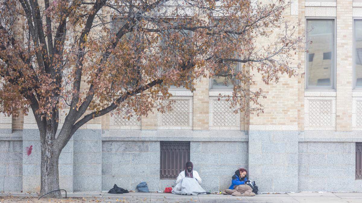 The point-in-time count occurs annually in January. Volunteers and trained professionals walk miles across Sedgwick County to survey people experiencing homelessness.