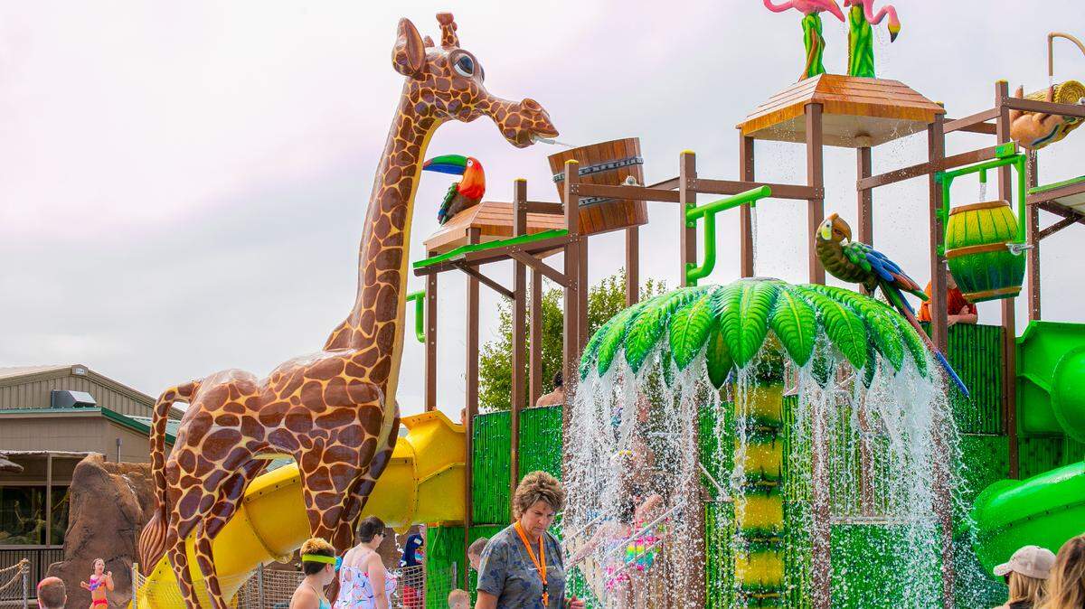 Tanganyika Wildlife Park's splash park (FILE PHOTO)