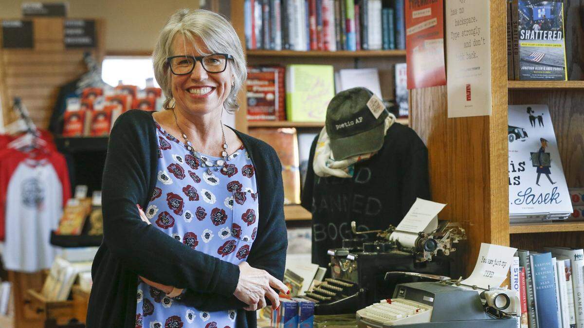 Sarah Bagby is looking to sell her Watermark Books & Cafe at Lincoln Heights Village. She’s owned the popular store, which opened downtown in 1977, since 1996.