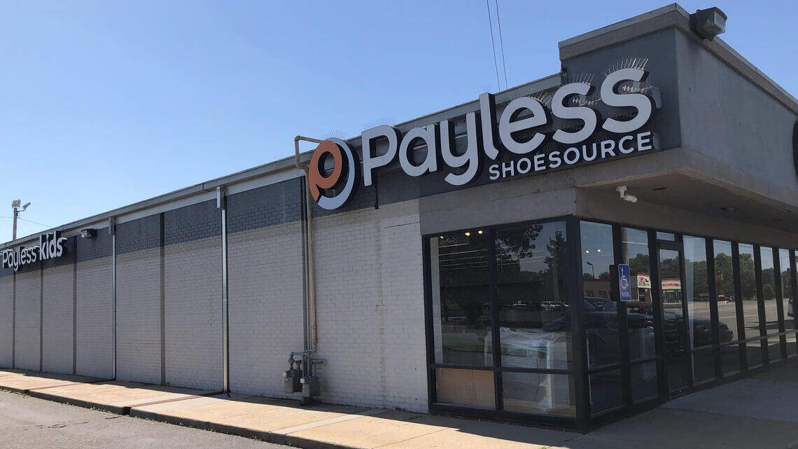 New shoe store replacing Payless in Parklane Shopping Center in south Wichita