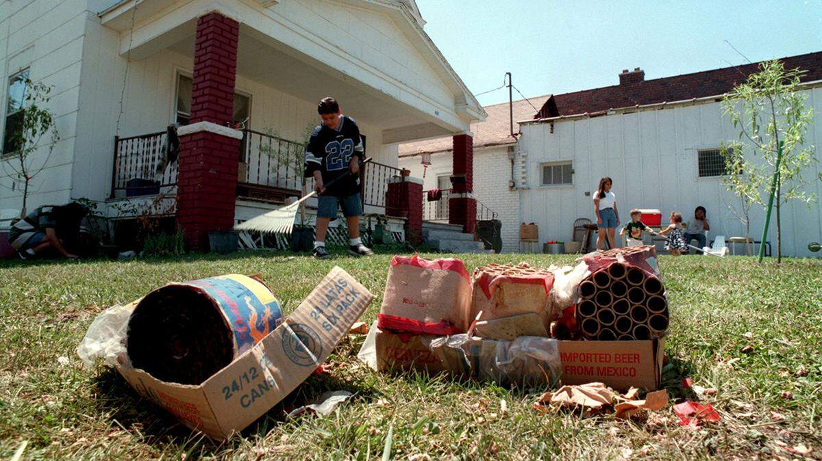 According to the Consumer Product Safety Commission, about 10,200 people are injured on average each year in fireworks-related accidents.