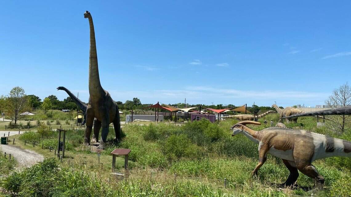 Derby dinosaur attraction hosts first event after closure, will reopen next week