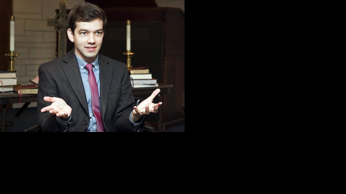 Matthew Vines of Wichita is the author of “God and the Gay Christian: The Biblical Case in Support of Same-Sex Relationships.” (April 14, 2014)

