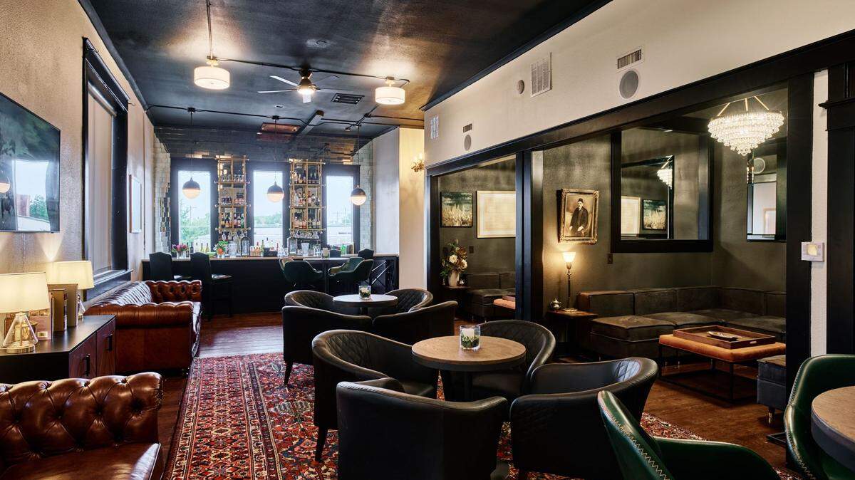 Rebekah’s Lounge is a sleek new cocktail bar and private venue attached to Odd Fellow Hall in Wichita’s Delano district. It will soon be open to the public a few nights a week.