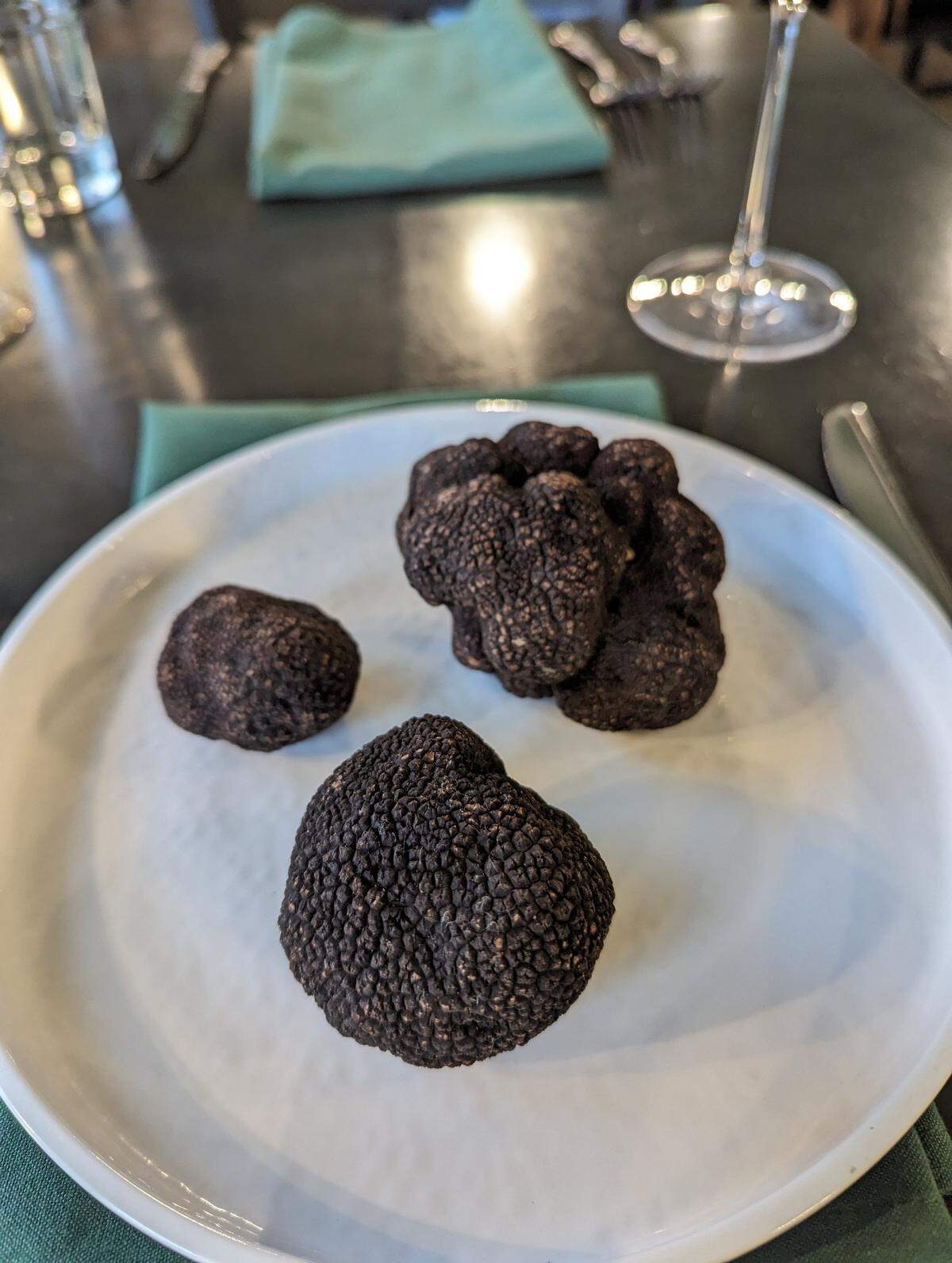 Expensive and rare Burgundy black truffles will be sliced and served table-side at FioRito’s special five-course dinner.
