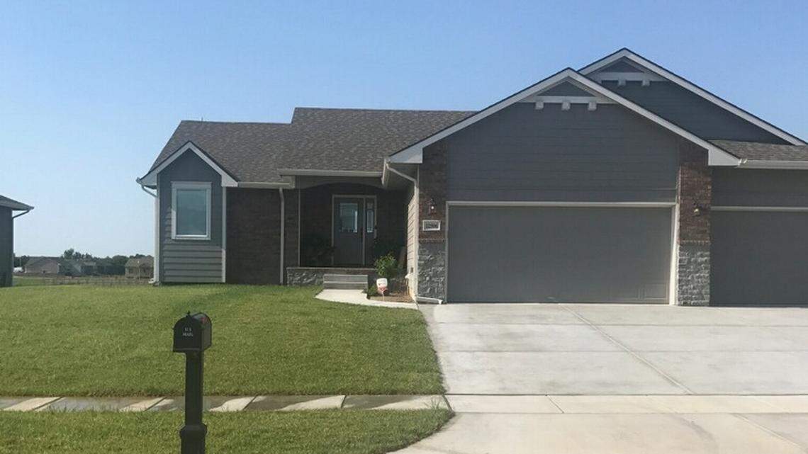 Gene Vitarelli is preparing to start construction on Cedar Creek, a residential development on Pawnee just east of Webb Road. Four or five contractors will build houses, similar to this one Vitarelli built in Bel Aire, on 190 lots in the neighborhood.