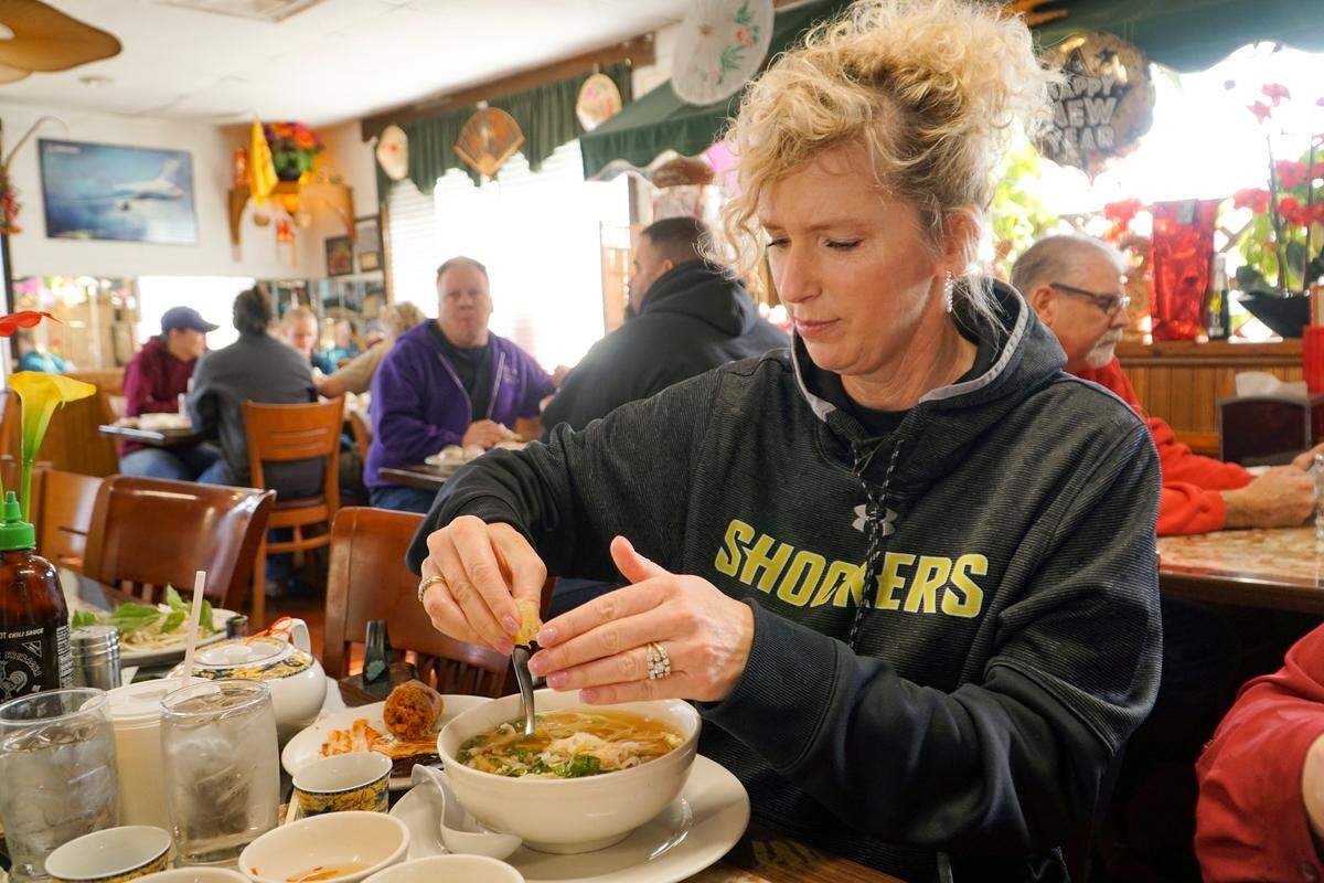 Lynn Marshall loves both WSU basketball and dining out in Wichita.